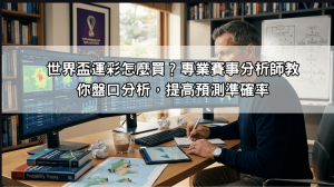 世界盃運彩怎麼買？專業賽事分析師教你盤口分析，提高預測準確率