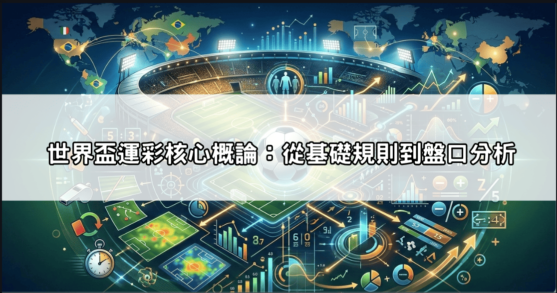 世界盃運彩核心概論：從基礎規則到盤口分析