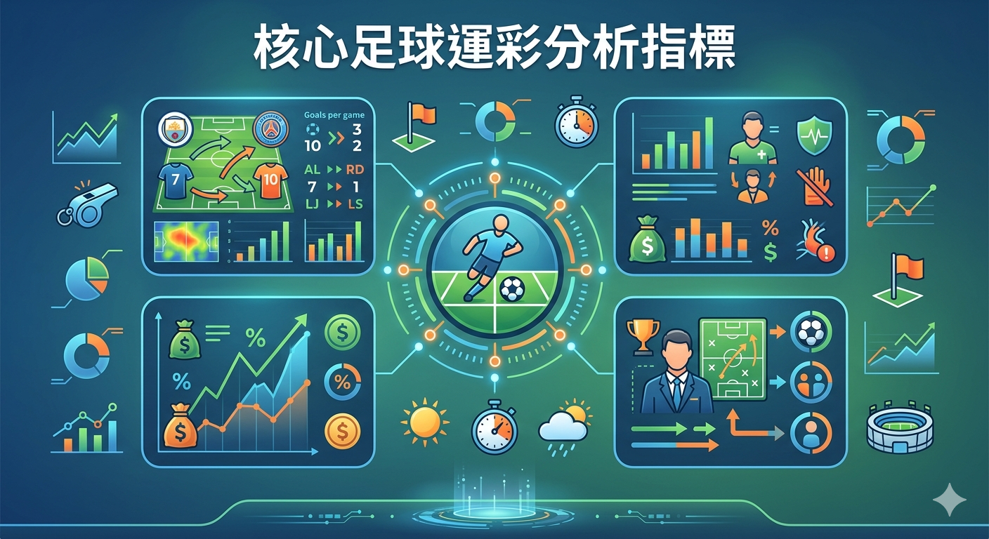 核心足球運彩分析指標