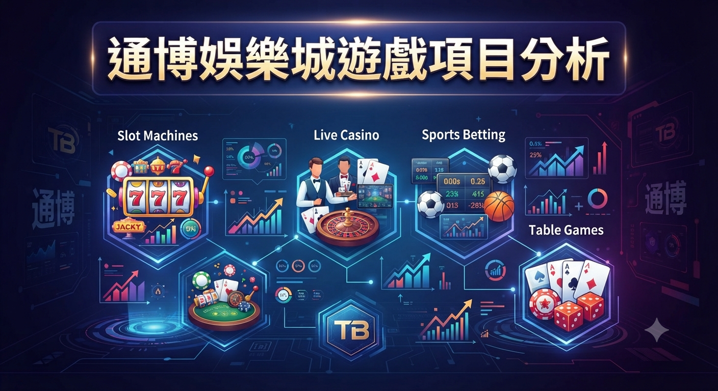 通博娛樂城遊戲項目分析